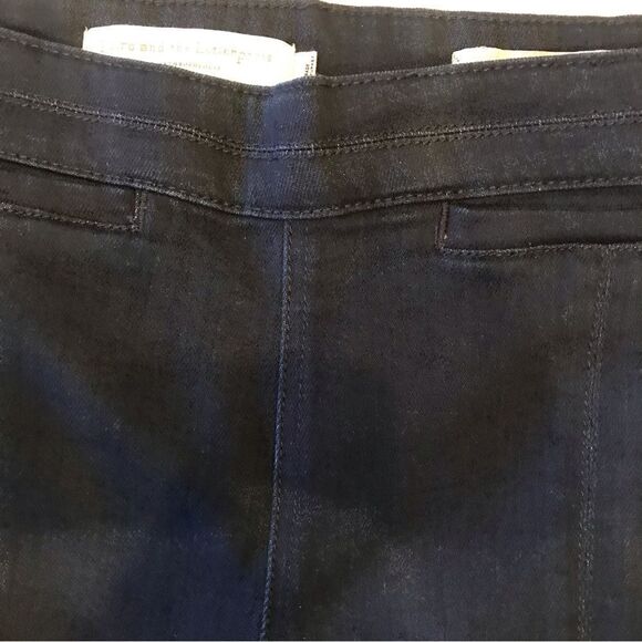 Anthropologie Pilero High-Rise Skinny Size 27 Dark Wash - Picture 5 of 10